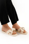 Women's Ribbon Stylish Elegant Soft Orthopedic Flat Sole Slippers
