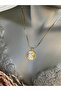 Letter K Stainless Steel Necklace 40+5 cm