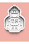 Robots Cookie Mold and Sugar Dough Mold Set of 4 0565-Set - 4