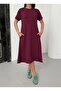 Short Sleeve Basic Modal Fabric Women's Long Dress Trend New Season - 2