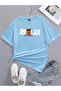 Hıla Fashion Plus Size Butterfly Printed T-Shirt - 6
