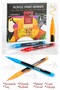 12 Colors Acrylic Marker Felt Tip Pen 1 Piece of 12 Acrylic Paint Marker Stone Glass Metal Ceramic Plastic