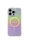 Husa Iridescent Script MagSafe iPhone 15 Pro Max Ροζ - 2