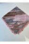 Handcrafted Handcrafted Edge Beaded Writing Cheesecloth Yemeni Dowry Gift - 3