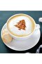 16pcs Fancy Coffee Stencil Kit ,Food Safe Plastic, Intricate Latte & Cappuccino Art Molds - 4