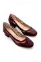 Parkmoda Women's Heeled Shoes Claret Red - 6