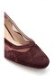 Parkmoda Women's Heeled Shoes Claret Red - 4