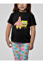 Spongebob and Patrick Printed Unisex Cartoon Children's T-Shirt - 2