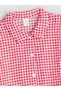 Pink plaid girl's shirt and skirt set of 2 from gulis clothing - 4