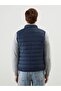 Standard Mold Stand Collar Men's Puffer Vest - 5
