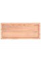 Wall Shelf Light Brown 100x40x(2-4) cm Treated Solid Wood Oak - 4