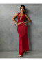 Y2K Summer Red Co-Ord Crush Top Blouse Bottom Skirt Two Piece Set - 4