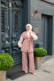 Women's Vest Modal Suit Powder