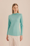 Long Sleeve Bodysuit with Battery Detail at the Collar - 2