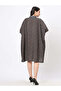 Featuring a green printed kaftan dress in wide silhouette - 3