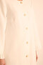 قبعة بتفاصيل مطوية على الأكمام - 6