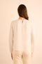 Round Neck Basic Woven Blouse - 6