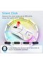 -Ergonomic Bluetooth Mouse with Triple Mode (Dual Bluetooth + 2.4G Wireless), 4000 DPI, USB- - 4