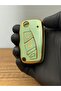 Fiat Fiorino, Linea Compatible Switchblade 3 Button Silicone Key Control Protection Nano Case – Green Color