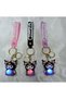 Lighted Keychain Cute Mascot Cute Bag Accessory with 3D Figure Gift Tiny Toy Keychain - 2