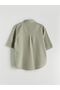 Oversize Textured Women's Shirt - 6