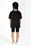 2775-2 Female Child Black New York Short Leggings Suit - 5