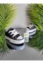 Relaxed Fit Boys Girls Baby Unisex Infant Kids Short Lace-Up Linen Canvas Sneakers Casual Shoes - 4
