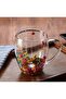 Flower Pattern Double Layer Mug Cup Stylish Durable Coffee Tea Cup Gift Product - 7