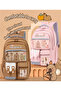Large Large Multi-Compartment Highlighter Capybara School Bag Capybara Girl Boy School Backpack - 3