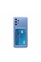 Galaxy A13 4g Case with Card Holder Transparent Klfs Setra Clear Silicone Cover - Colorless - 4
