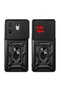 Infinix Zero 30 4g Case Magnetic Stand Sliding Vega Cover with Camera Protection - Black - 6