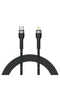 Black Shira Series Type-C to Lightning Pd Cable 2 Meters