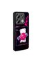 Redmi Note 13 Pro 5g Case Klfs Amas Silicone Cover with Shining Embossed Iconic Figure - Pink - 5