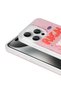 iPhone 15 Pro Max Compatible Embossed Figure Glossy Klfs Minimini Silicone Case-Red - 5