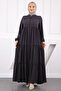 Ferace مطاطي بأكمام مدخنة - 2