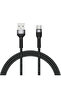 كابل USB من سلسلة شيرا باللون الأسود بطول 1 متر-BTBM