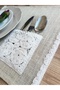 Jute Decorative American Service with Pocket, Presentation Napkin, Plate Mat, Supla (45X35 cm) 4 Pieces - 2