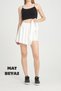 Women's Beach Running Tennis Sports Skirt with Shorts High Waist Flexible Soft No-Show