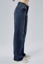 Buckle Detailed Loose Fitting Wide Leg Comfortable Baggy Jean Jeans Loose Women's Pants - 3