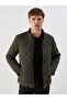 Lcwaikiki Classic Standard Fit Biker Collar Quilted Men's Coat