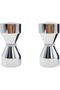YIDELAI-Glass Door Handle, 2.4 inch Aluminum Alloy Single Hole Handle, Solid Cylindrical Shower Room - 4