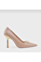 Women's Nude Beatrice Heeled Shoes - 2