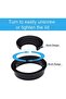 Rayibuir 2 Pack Desk Grommet Kit Zinc Alloy Computer Desktop Grommets Wire Organizers Table Cable Co - 6