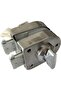 Glass Door Lock, 304 Stainless Steel Heavy Duty Frameless Glass Door Lock with Keys
