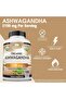 Organic Ashwagandha 2,100 mg - 100 Vegan Capsules - 5