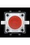 Buton tactil LED - Roșu - 3