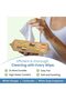 Easy Clean Biodegradable Surface Cleaning Wipes – 50 XL Wipes, Clove & Cinnamon Scent, Natu - 4