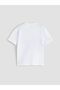 White Sonic Printed Boys' T-Shirt and Shorts 2-Piece - 4