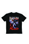 Lenithra Berserk Guts Anime Back Printed Unisex Oversize Black T-Shirt - 2