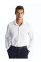 Amazing deals from mg trenden beige Slim Fit long sleeve striped pique men's shirt